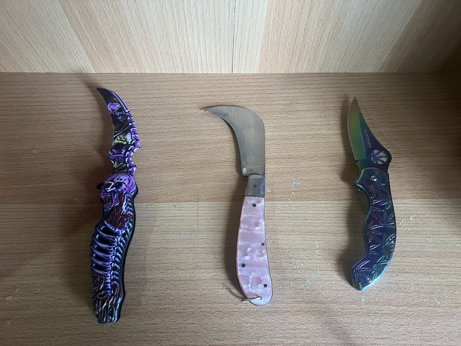 Vendo conjunto de 3 canivetes