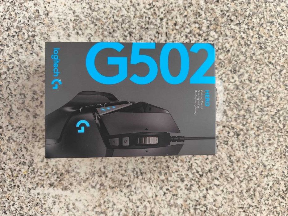 Rato Gaming Logitech G502 Hero – Na Caixa com Pesos Originais