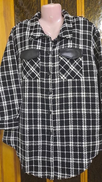 Тепла стильна  сорочка