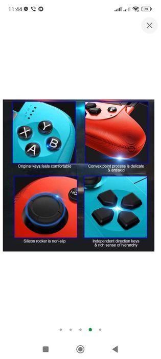 Бездротовий  геймпад тригер saitake stk