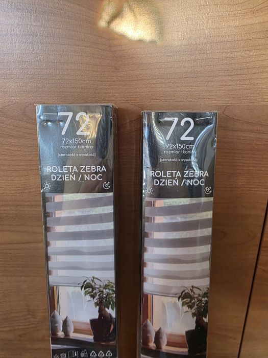 Rolety 72x150 cm i 42x150 cm