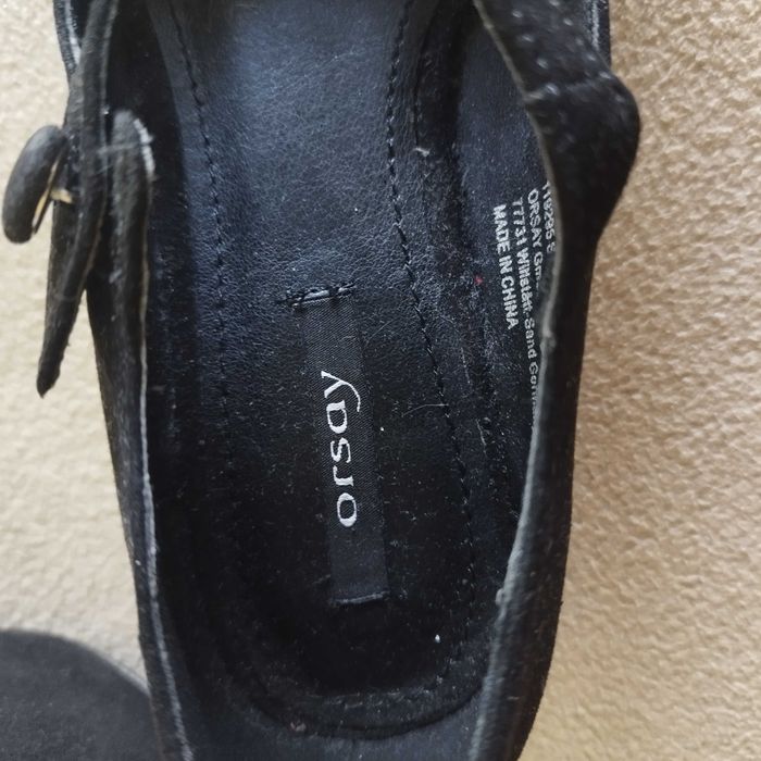Buty czułenka czarne 38