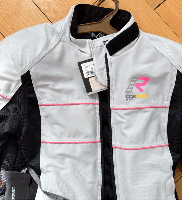 Nowa Damska Tekstylna Kurtka Motocyklowa Rukka AIR-YA. Rozmiar 34