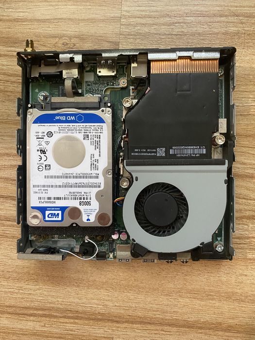 Мини пк HP Elitedesk 705 G4 (Ryzen 5 2400ge, SSD 256, HDD500, WIFI BT)