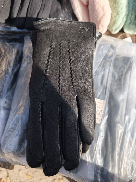 Шкіряні рукавиці