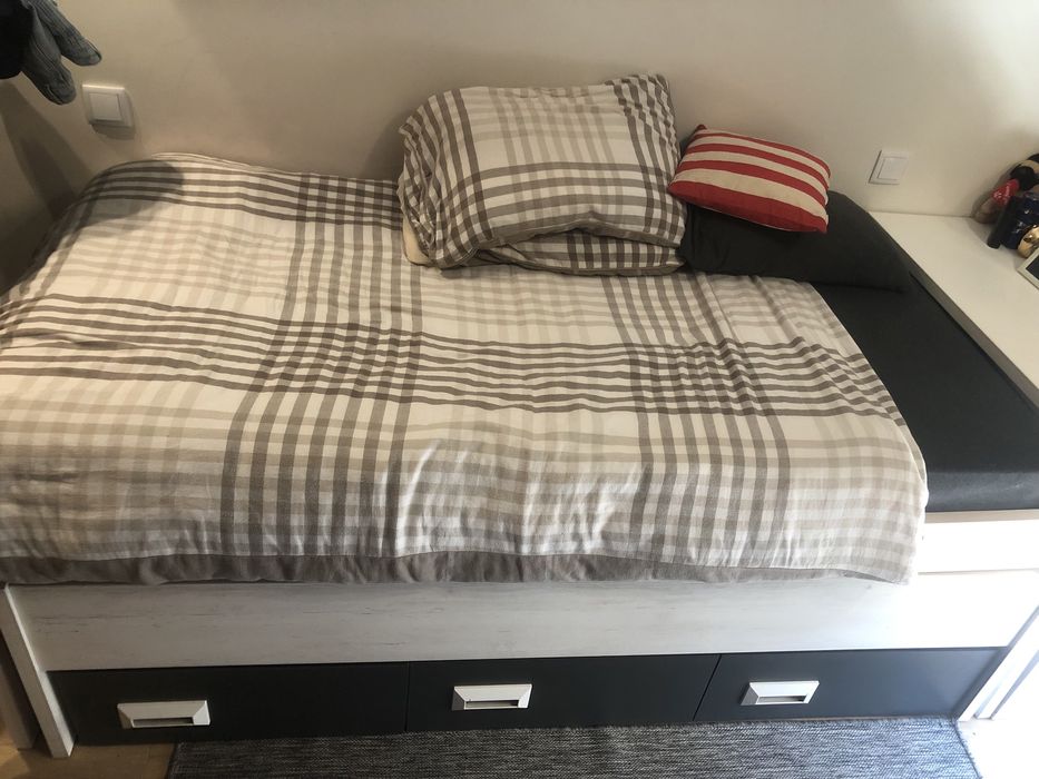 Conjunto de Quarto Cama Solteiro Ikea