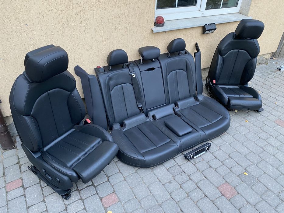 Салон сидіння audi a4 b9 sline спорт комфорт слайн вентиляція седан