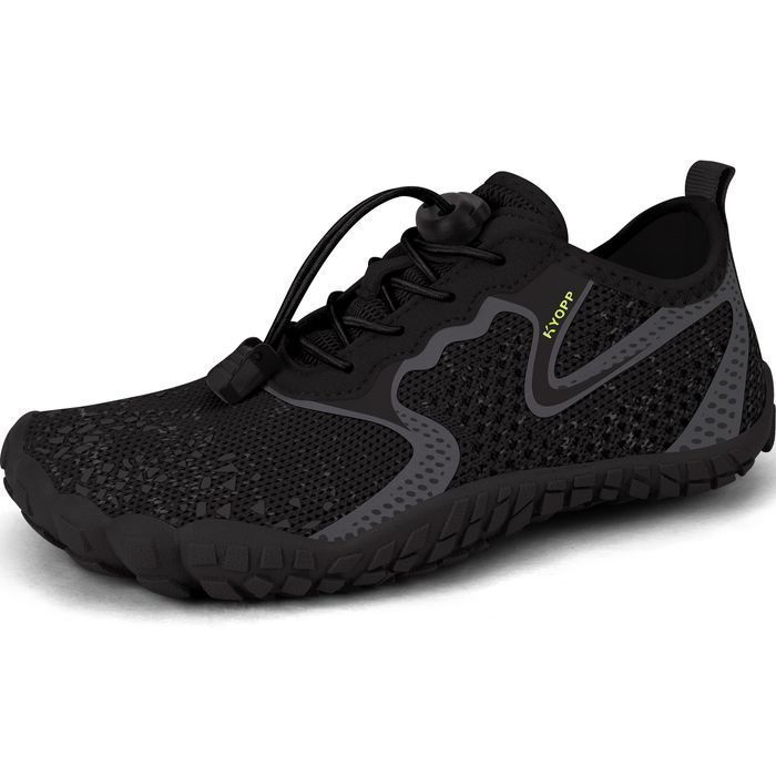 Kyopp Buty Dziecięce Barefoot Oddychające Czarne r. 28
