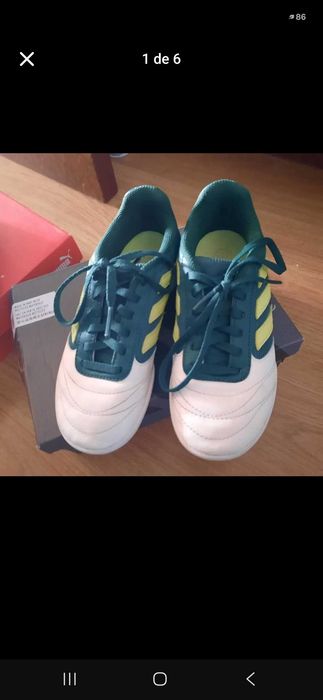 Sapatilhas futsal/ chuteiras...