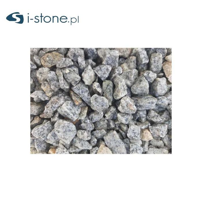 Grys granitowy szary kamień ogrodowy 8-16 i 16-22 mm  worek 25 kg