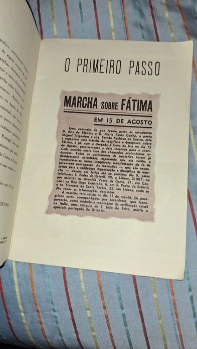 Marcha sobre Fátima epopeia medieval 1954