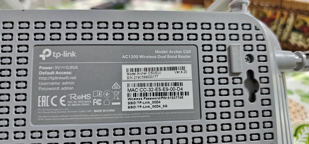 Router TP-LINK Archer C50