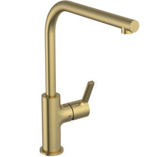 Ideal Standard Guso Bateria kuchenna wysoka złoty mat BD418A2