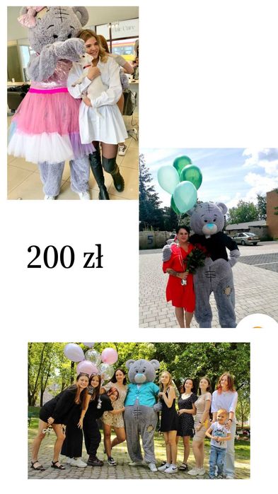 Duże maskotki  na twoją imprezę