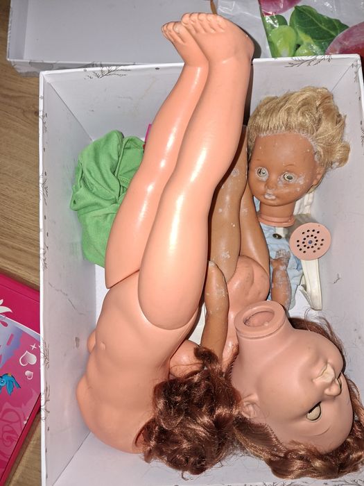 CENA ZA CAŁOŚĆ/zestaw lalek prl/lalka/barbi/barbie