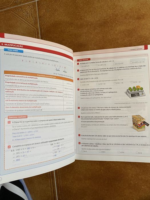Livro matematica preparar prova afericao 5 ano AREAL