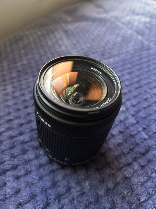 Canon 70D + lente 18-55