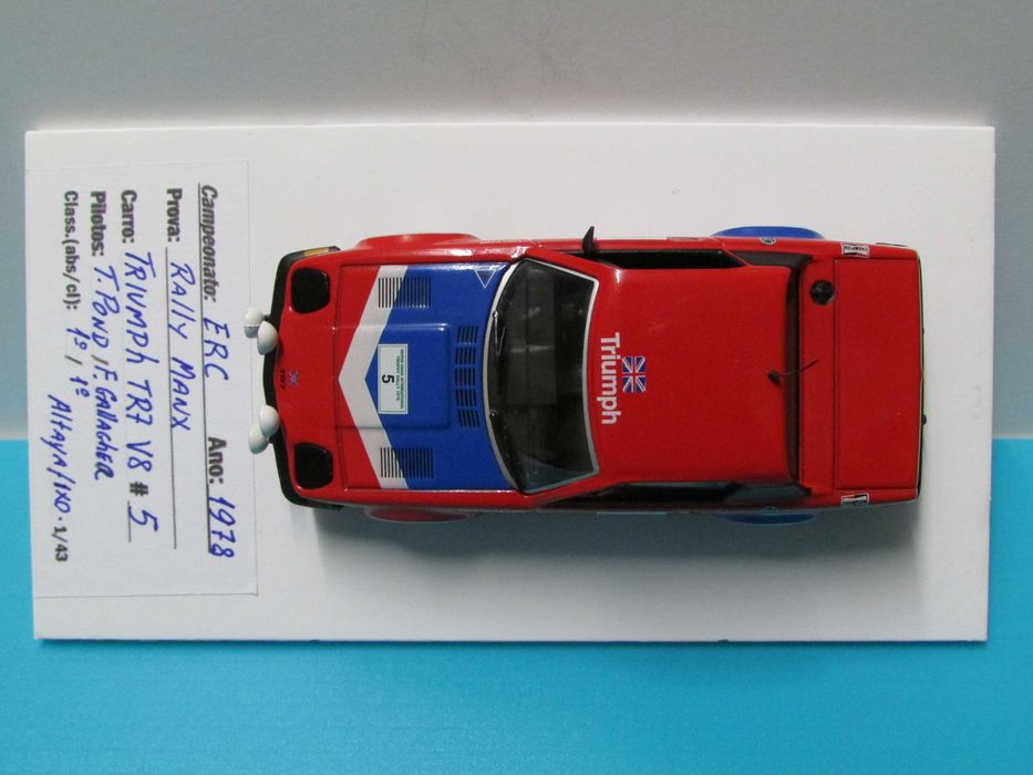 Triumph TR7 V8 #5 - Rallye Manx 1978 - Miniatura esc 1/43