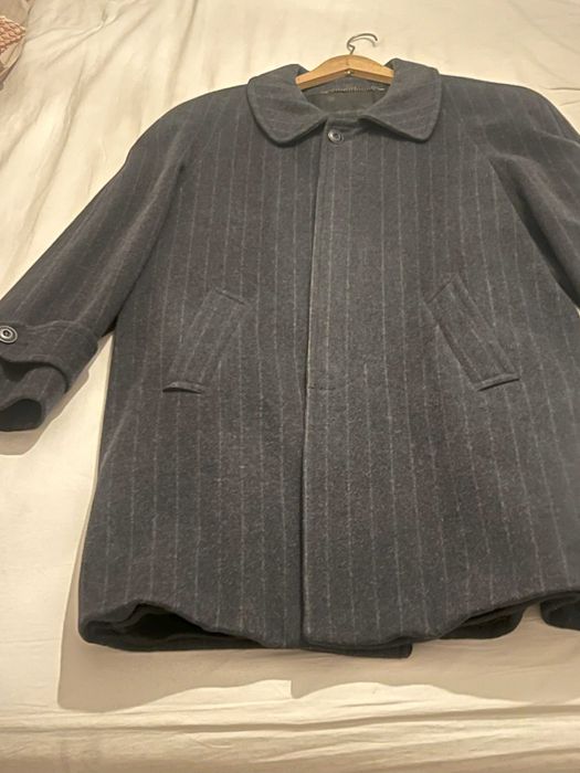 elegancki klasyczny płaszcz męski idealny teź do garnituru