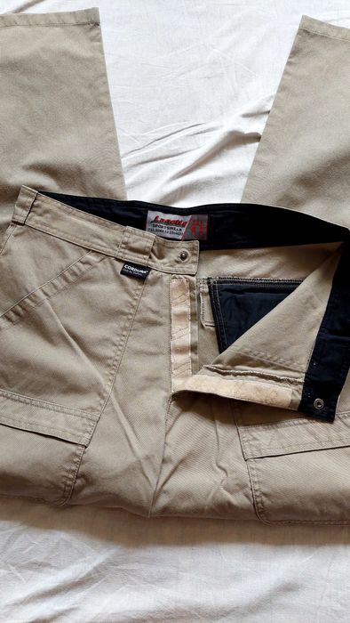 spodnie outdoorowe bojówki cordura oldschool