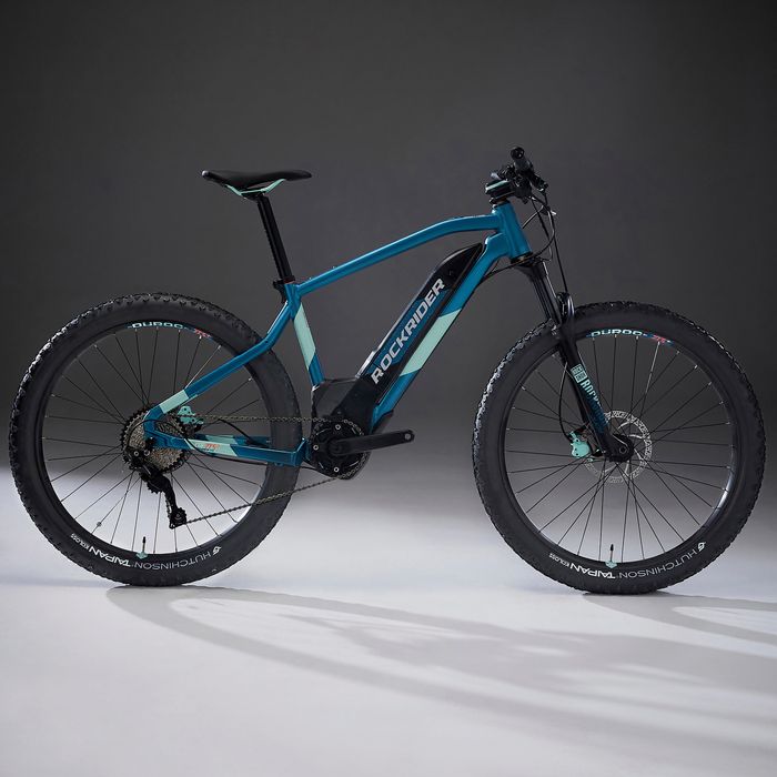 Bicicleta BTT Elétrica Semirrígida 27,5"+ e-ST 900 Turquesa