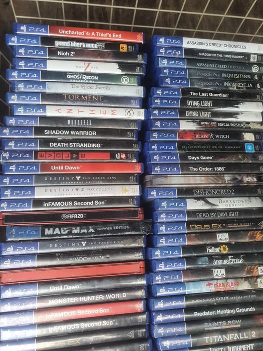 Gry Ps 4 slim Pro Ps5 PlayStation