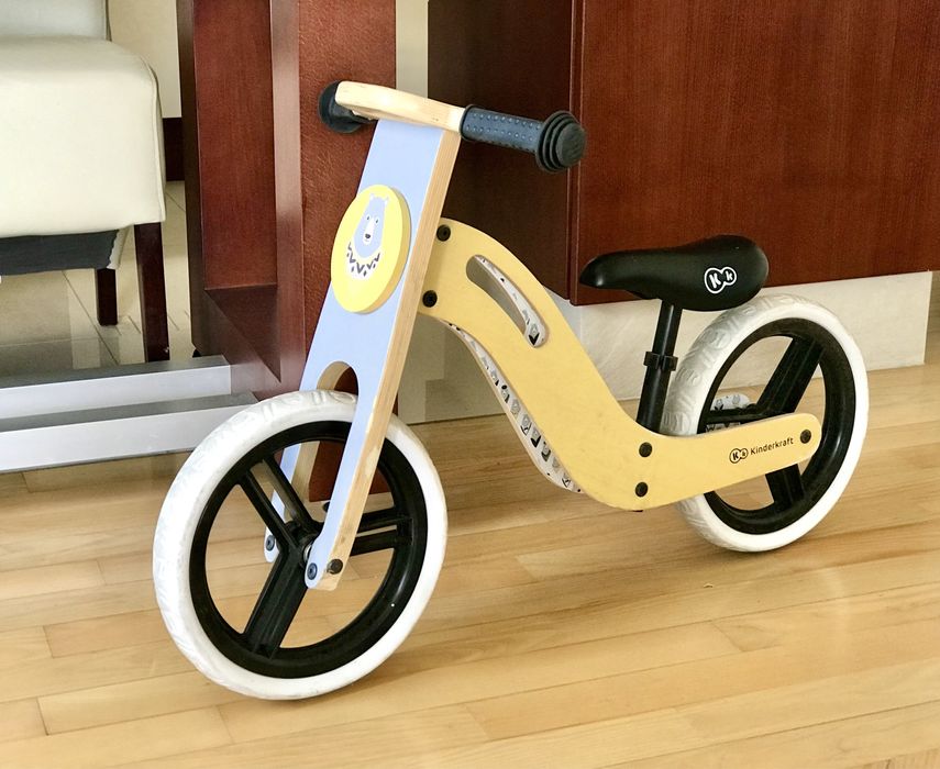 Rowerek biegowy drewniany Kinderkraft