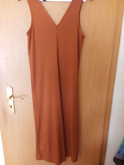 Macacão ZARA tamanho S caramelo