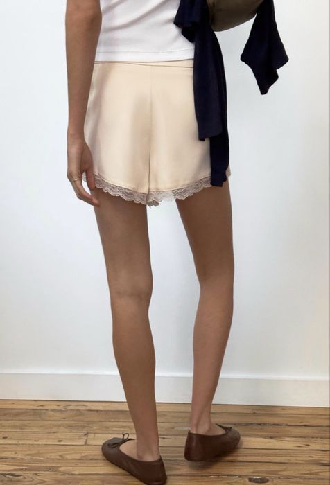 Сатиновые шорты Zara