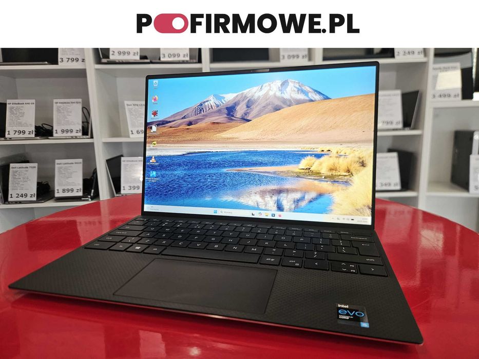 Lekki Aluminiowy Dell XPS 9310 13" Intel i5-1135G7 8GB RAM DYSK 512GB SSD Iris XE FullHD Windows 11 Faktura 23% Vat Gwarancja 12 Miesięcy PoFirmowe.pl