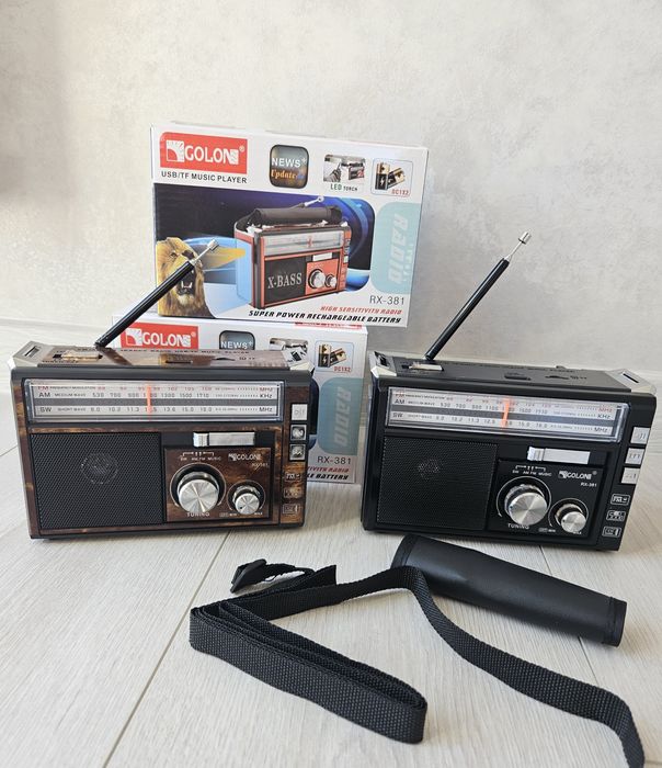 Радио с акамулятором Golon RX 381. Радиоприёмник Радіо