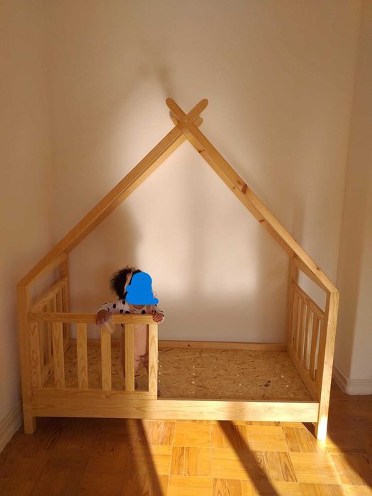 Cama Montessori, uma cama-casa para brincar e sonhar