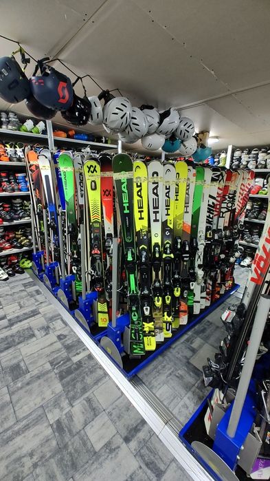 Narty Buty Kask Kijki Gogle Snowboard  Head Atomic Völkl WYMIANA