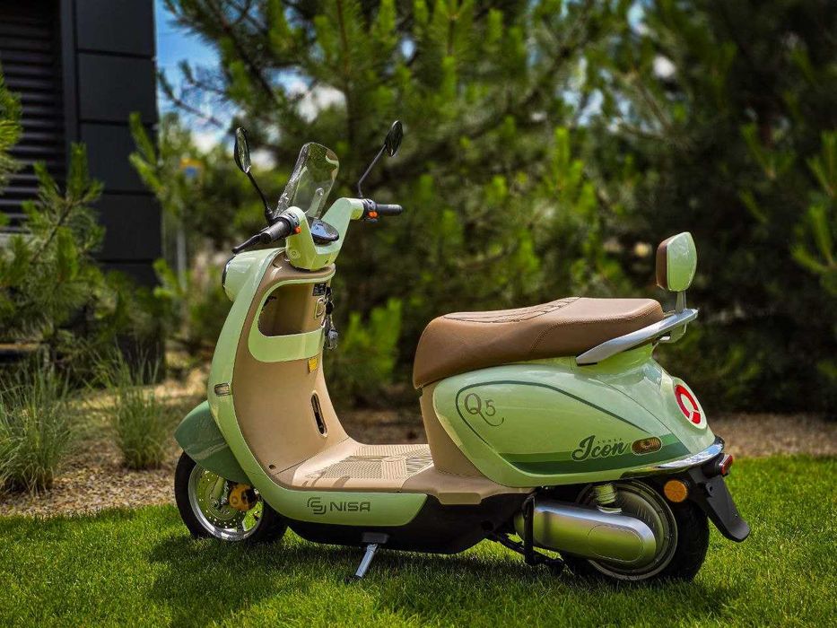 Електроскутер NISA Q5 AMALFI, ексклюзивно в АртМото Київ правий берег!