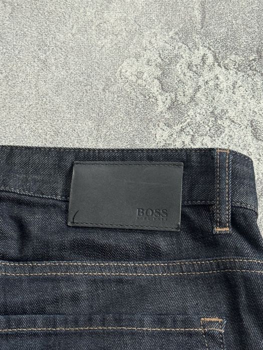 Hugo Boss 32/30 denim jeans джинси штани чіноси денім темно сині