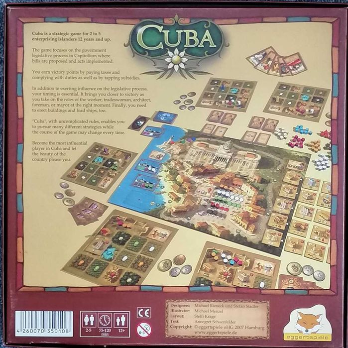 Cuba - jogo de tabuleiro