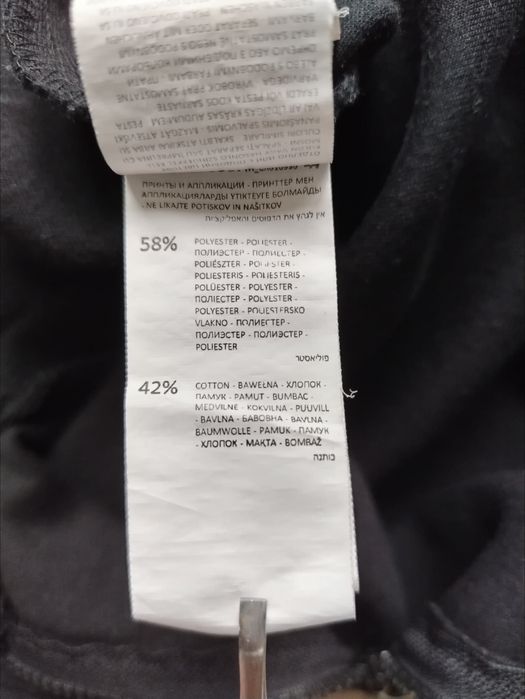 Czarna bluza męska Colab Modular zamki Regular Fit Cropp M