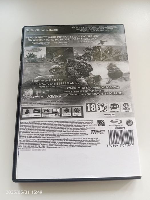 Gra na PS3 Call of duty Modern Warfare 2