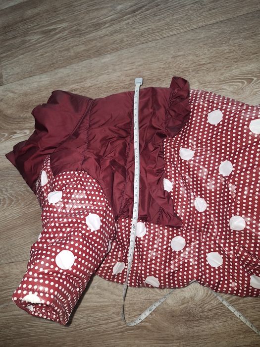 Зимовий комбінезон для дівчат з рюшами для собак Dogs Bomba