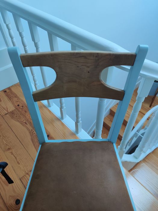 Espelho, mesinha e cadeira vintage