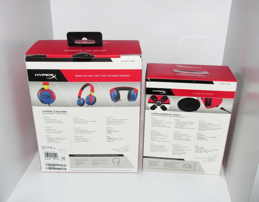 HyperX Cloud Mini + HyperX ChargerPlay Quad2