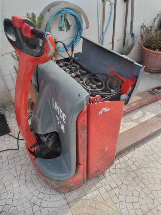 Porta paletes linde t18