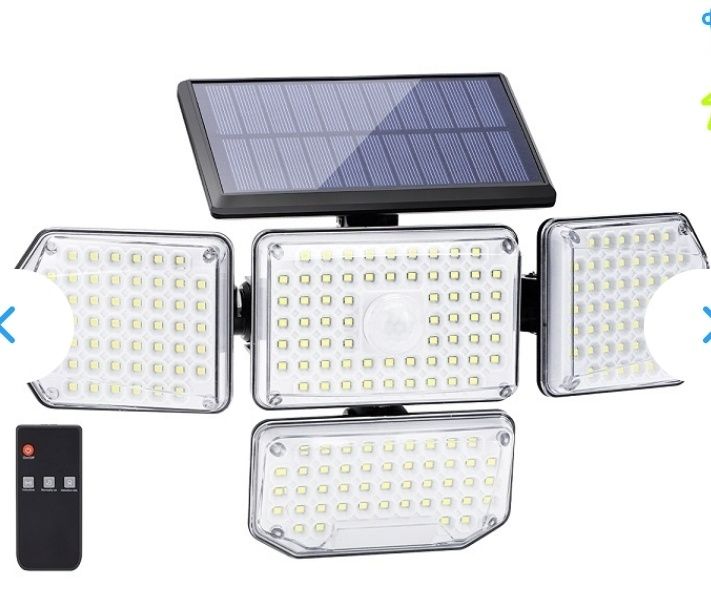 Projector LED 3,15W 6500K 430Lm (IP65) c/ Painel Solar