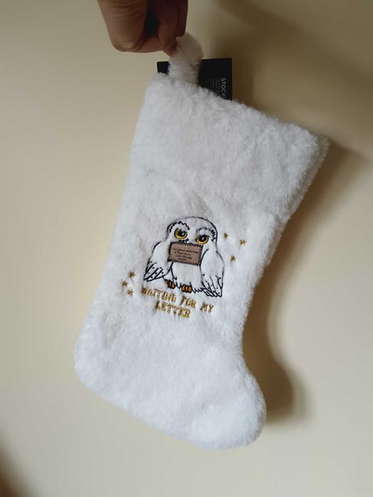 Meia de Natal Harry Potter (Hedwig)