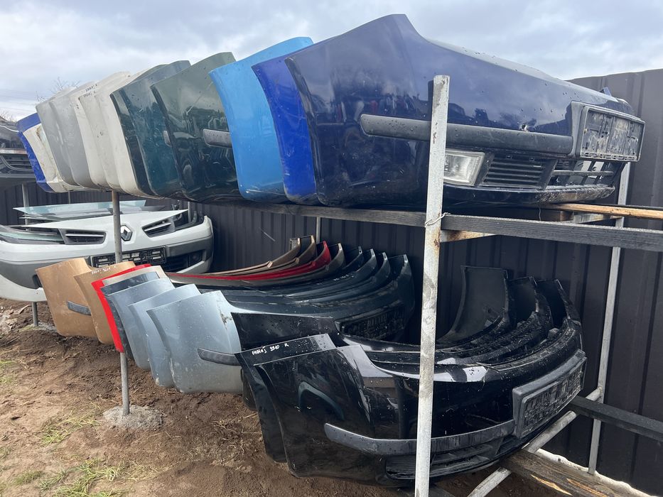 Передній Бампер Skoda Fabia Шкода Фабіа 2002-2008