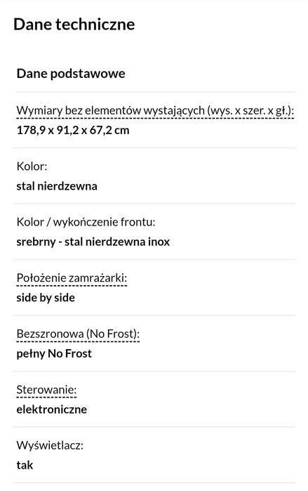 Lodówka lodówko zamrazarka Samsung