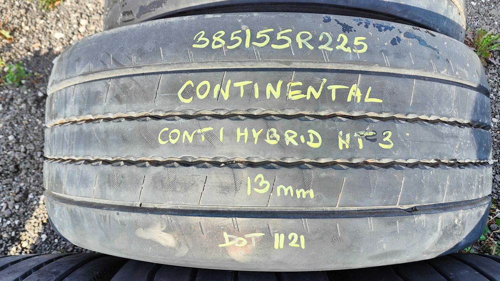 Opony 385/55R22,5 CONTINENTAL CONTI HYBRID HT3 13mm 2021r x2