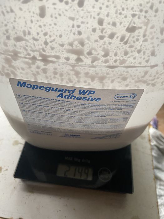 Mapei wp adhesive hydroizolacja