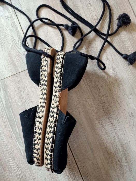 Toms espadryle wiązane damskie