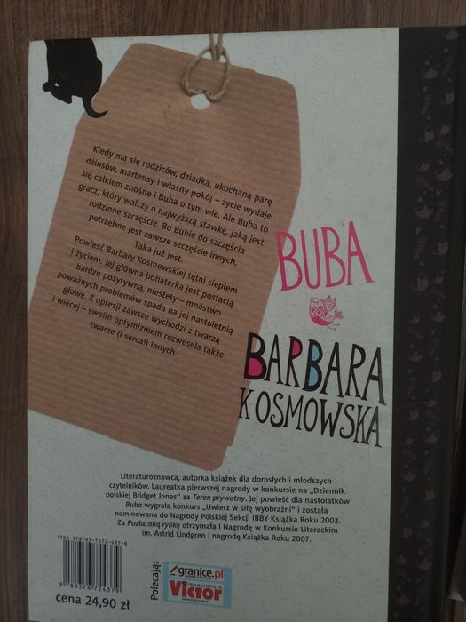 Książki Buba i Buba Sezon Ogórkowy Barbara Kosmowska